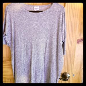 LulaRoe Loose Grey Top